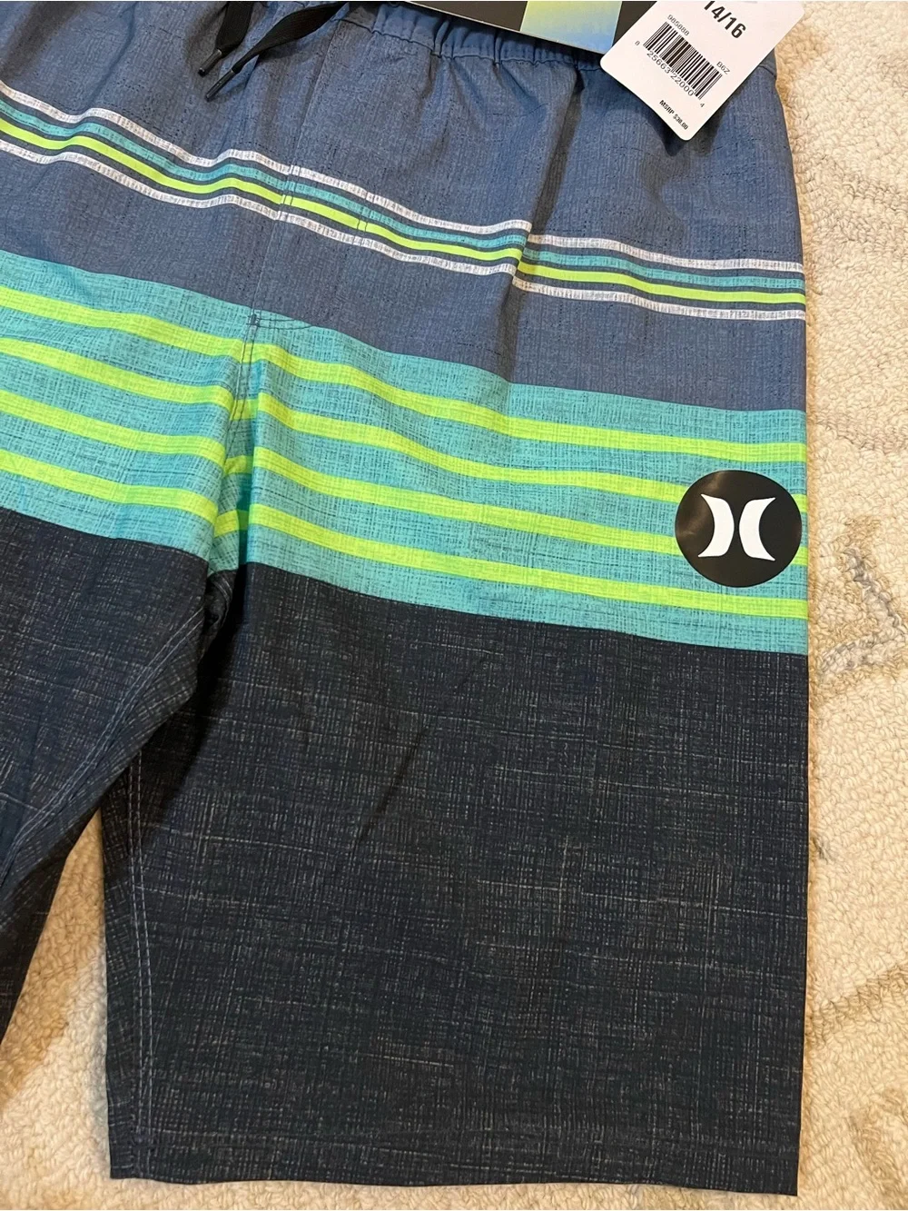 Boys swim trunks lot of 3 NWT M & L and 14/16
